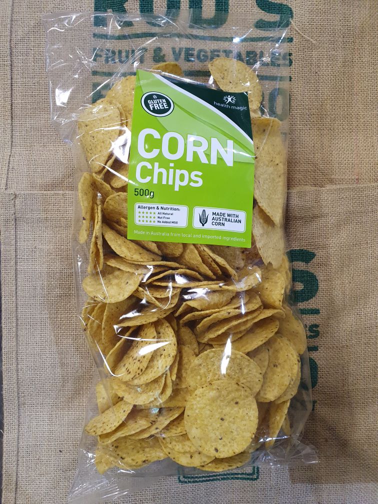 Corn Chips - Health Magic 500g   (gf)