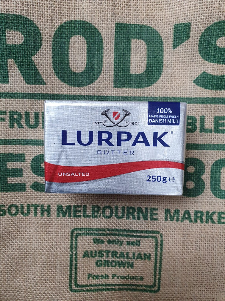Butter- Lurpak unsulted  250g block