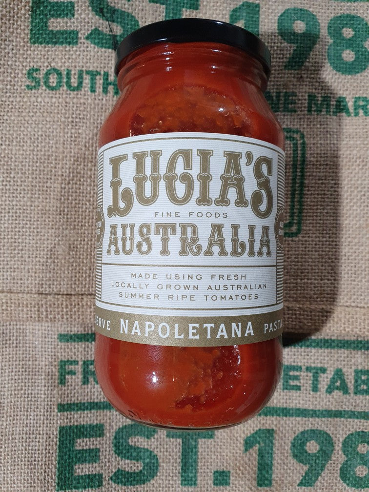 Sauce- Napoletana Sorrento Gluten Free 500g  Aussie