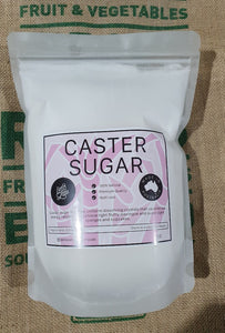 Sugar -Caster Aussie Made 1kg Pack