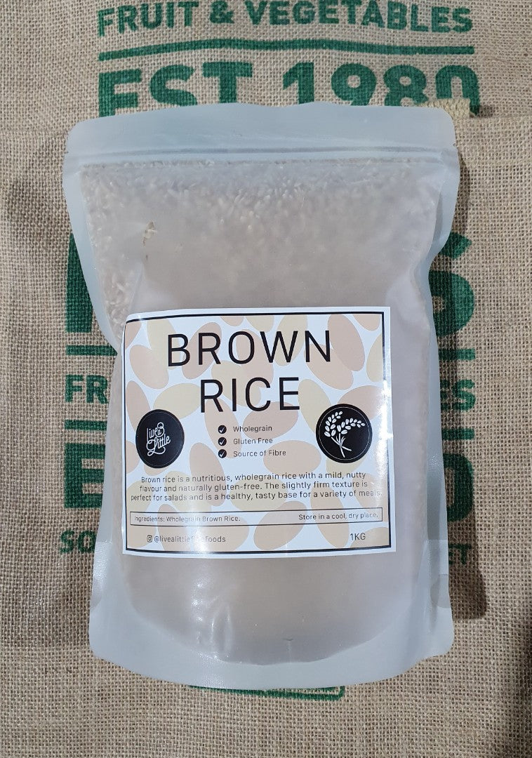 Rice- Brown (1kg) Australian made