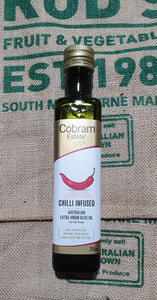 Chilli infused oil cobram estate 250ml