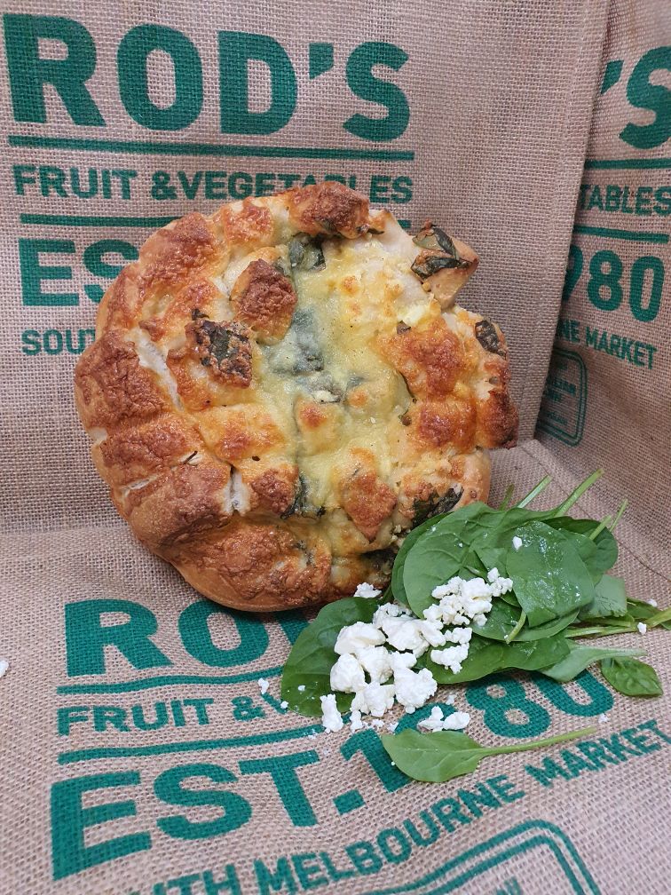 Brumby's- Spinach and Cheese pull apart