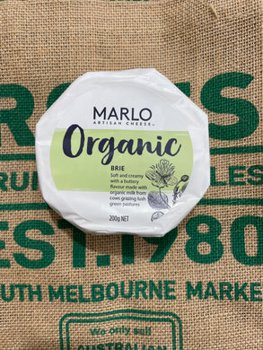 Brie- Organic, Marlo MADE IN VICTORIA