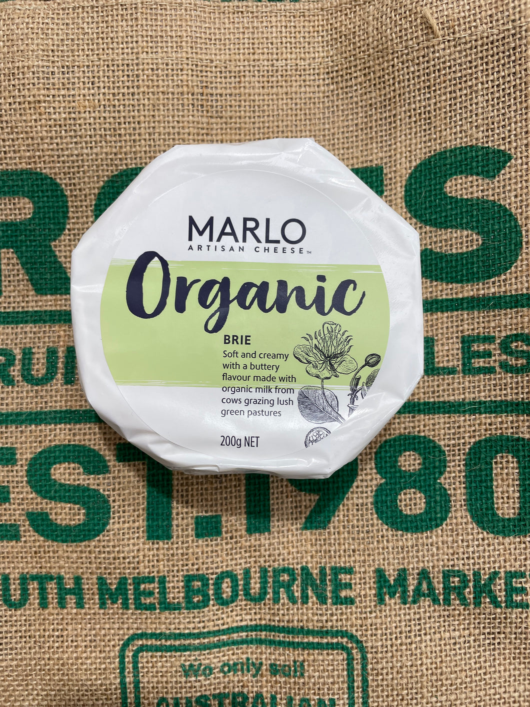 Brie- Organic, Marlo MADE IN VICTORIA