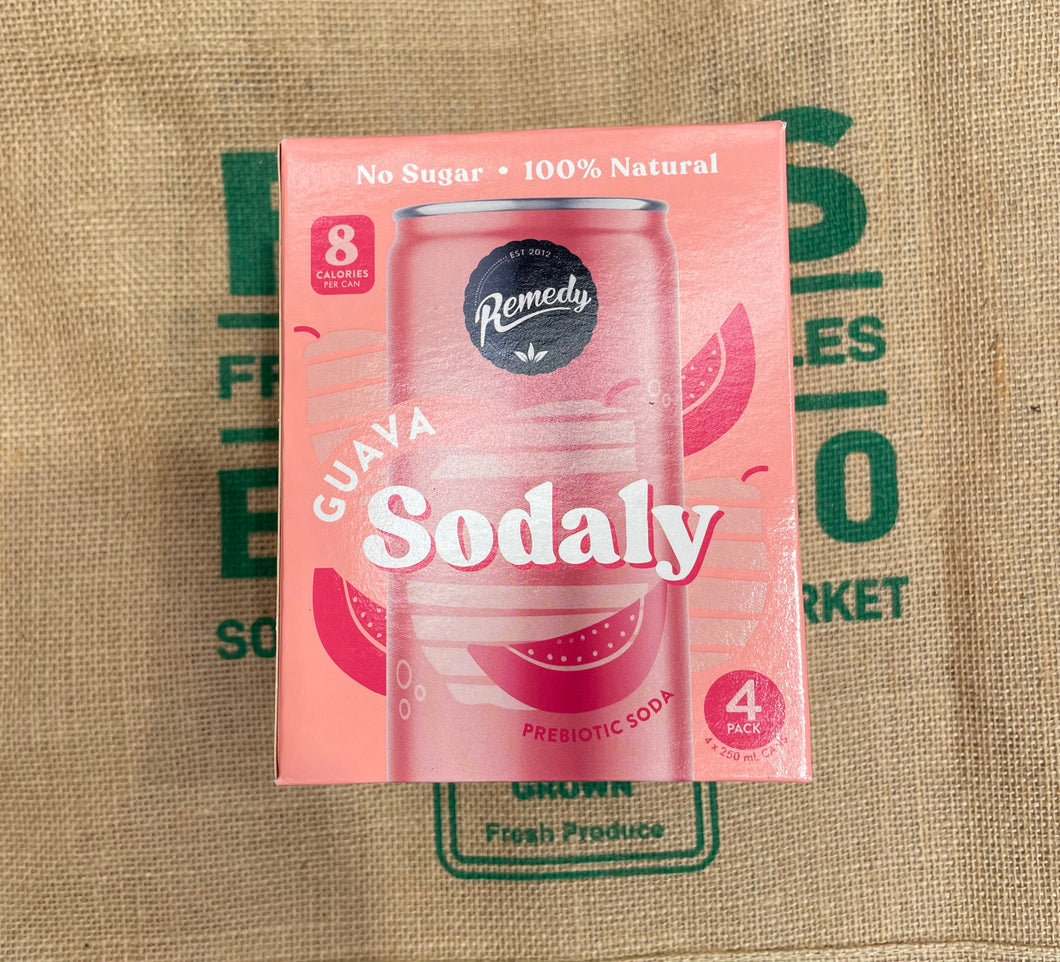 Sodaly- Guava 4 pack ( Remedy)