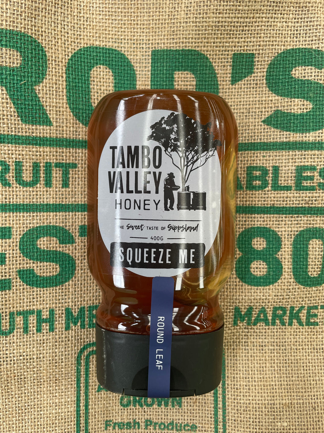 Honey Squeezable - Tambo  Vallley  400g ( Round Leaf) Support local