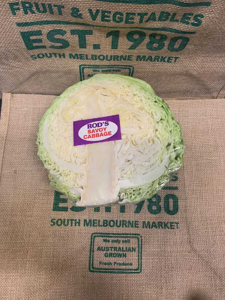 Cabbage, Savoy (half)